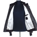 a.Testoni - Classic Brown Lambskin Blouson - Jacket | Outlet & Sale