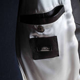 a.Testoni - Classic Brown Lambskin Blouson - Jacket | Outlet & Sale