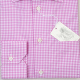 Belvest - Dress Shirt Purple Check Regular - Dress Shirt | Outlet & Sale