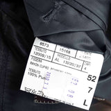 Canali - Black Long Wool Suit - Brown & Blue Stripes - Suit | Outlet & Sale