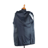 Canali - Black Long Wool Suit - Brown & Blue Stripes - Suit | Outlet & Sale