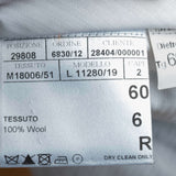 Canali - Dark Brown Birdseye/Solid Suit Wool - Suit | Outlet & Sale