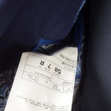 Castangia - Raw Silk Blue Blazer - Sport Coat | Outlet & Sale