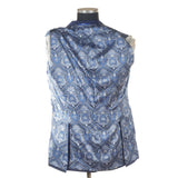 Castangia - Raw Silk Blue Blazer - Sport Coat | Outlet & Sale