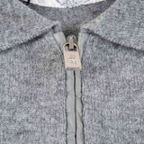 Hettabretz - Alligator Insert Zipp Pull Cashmere Sweater - Sweater | Outlet & Sale