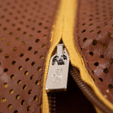 Hettabretz - Cashmere & Silk Sweater with Perforated Kangaroo Leather Zipp - Sweater | Outlet & Sale