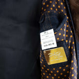 Hettabretz - Cashmere Long Coat with Sable Collar and Shaved Mink/Silk lining - Jacket | Outlet & Sale