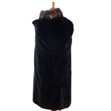 Hettabretz - Cashmere Long Coat with Sable Collar and Shaved Mink/Silk lining - Jacket | Outlet & Sale