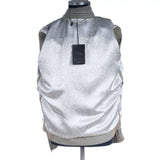 Hettabretz - Casual Linen Blouson Jacket with detachable Color - Jacket | Outlet & Sale