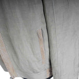 Hettabretz - Casual Linen Blouson Jacket with detachable Color - Jacket | Outlet & Sale