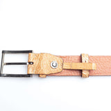Hettabretz - Classic Tanned Alligator Leather Belt - Belt | Outlet & Sale