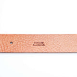 Hettabretz - Classic Tanned Alligator Leather Belt - Belt | Outlet & Sale