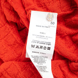 Hettabretz - Crocodile Insert Two Button Cashmere & Silk Polo Red - T-Shirt | Outlet & Sale