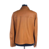 Hettabretz - Deerleather Biker-Coat with Contrast Stich - Jacket | Outlet & Sale
