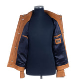Hettabretz - Deerleather Biker-Coat with Contrast Stich - Jacket | Outlet & Sale