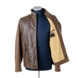 Hettabretz - Full Quill Ostrich and Cashmere Bomber Jacket - Jacket | Outlet & Sale