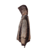 Hettabretz - Persian Lamb Coat with detachable Hood & Cashmere lining - Jacket | Outlet & Sale