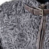 Hettabretz - Persian Lamb Coat with Lambskin details - Jacket | Outlet & Sale