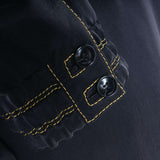 Hettabretz - Silk with asymmetrical Lambskin Blouson - Jacket | Outlet & Sale