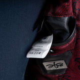 Hettabretz - Suede Calf & Lamb Leather Blouson with Mink trim - Jacket | Outlet & Sale