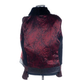 Hettabretz - Suede Calf & Lamb Leather Blouson with Mink trim - Jacket | Outlet & Sale