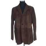 Hettabretz - Suede Three-Button Light Jacket - Jacket | Outlet & Sale