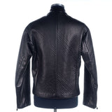 Hettabretz - Symmetric Contrast Stich Biker Coat - Jacket | Outlet & Sale