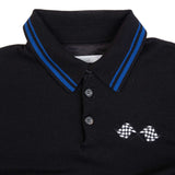 Hettabretz - Three Button Cashmere & Silk Polo Shirt Winner Flag - T-Shirt | Outlet & Sale