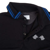 Hettabretz - Three Button Cashmere & Silk Polo Shirt Winner Flag - T-Shirt | Outlet & Sale