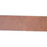 ISAIA - Classic Leather Belt Silver Buckle - Belt | Outlet & Sale