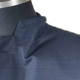 Kiton - 100% 160's Wool Dark Blue Birdseye Suit - Suit | Outlet & Sale