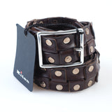 Kiton - Casual Leather Belt Silver Buckle - Belt | Outlet & Sale