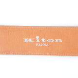 Kiton - Classic Alligator Leather Belt Silver Buckle - Belt | Outlet & Sale