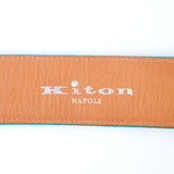 Kiton - Classic Alligator Leather Belt Silver Buckle - Belt | Outlet & Sale