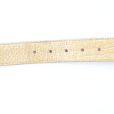 Kiton - Classic Alligator Leather Belt Silver Buckle - Belt | Outlet & Sale