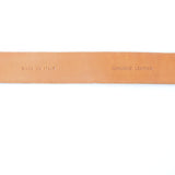 Kiton - Classic Leather Belt Silver Buckle - Belt | Outlet & Sale