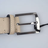 Kiton - Classic Leather Belt Silver Buckle - Belt | Outlet & Sale