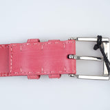 Kiton - Classic Leather Belt Silver Buckle - Belt | Outlet & Sale