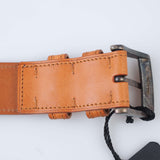 Kiton - Classic Leather Belt Stirlingsilver Buckle - Belt | Outlet & Sale