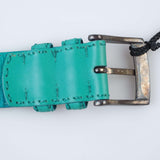 Kiton - Classic Leather Belt Stirlingsilver Buckle - Belt | Outlet & Sale