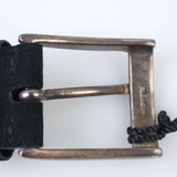 Kiton - Classic Leather Belt Stirlingsilver Buckle - Belt | Outlet & Sale