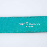 Kiton - Classic Leather Belt Stirlingsilver Buckle - Belt | Outlet & Sale