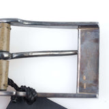 Kiton - Classic Leather Belt Stirlingsilver Buckle - Belt | Outlet & Sale