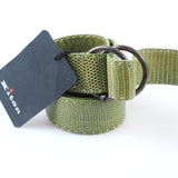 Kiton - Classic Leather Lizard Belt Stirlingsilver O-Ring - Belt | Outlet & Sale