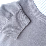 Luigi Borrelli - Crewneck Wool Sweater - Sweater | Outlet & Sale