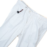 Marco Pescarolo - Casual Slim Cotton/Silk Pants - Pant | Outlet & Sale