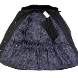 Massimo Sforza - Waterproof Silk Coat with Beaver Collar - Jacket | Outlet & Sale