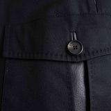 Massimo Sforza - Waterproof Silk Coat with removable Beaver Lining & Collar - Jacket | Outlet & Sale