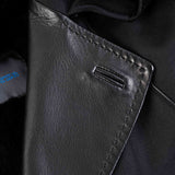 Massimo Sforza - Waterproof Silk Coat with removable Beaver Lining & Collar - Jacket | Outlet & Sale