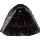 Massimo Sforza - Waterproof Silk Coat with removable Beaver Lining & Collar - Jacket | Outlet & Sale